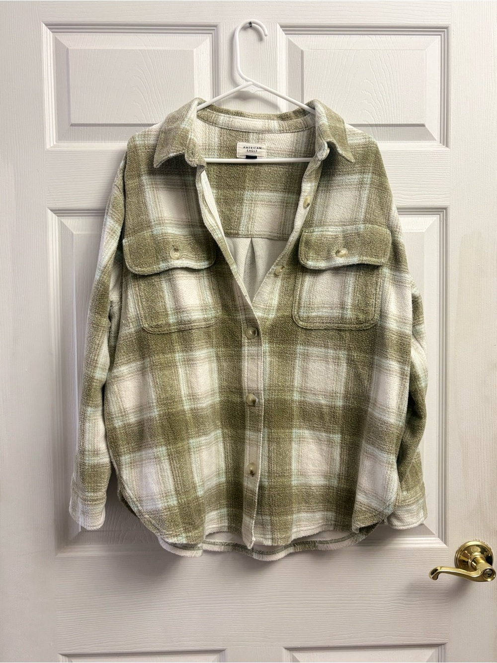 Women’s American Eagle Plaid Shacket